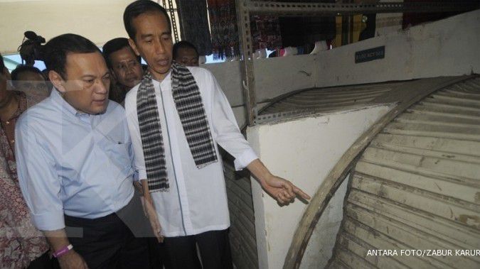 Jokowi beresin Jakarta dulu, baru maju capres
