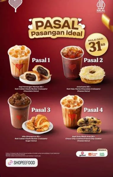 Promo Kopi Kenangan Pasal Mulai Rp 31.000