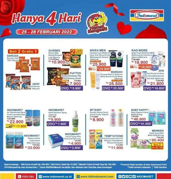 Promo JSM Indomaret di 25-28 Februari 2022