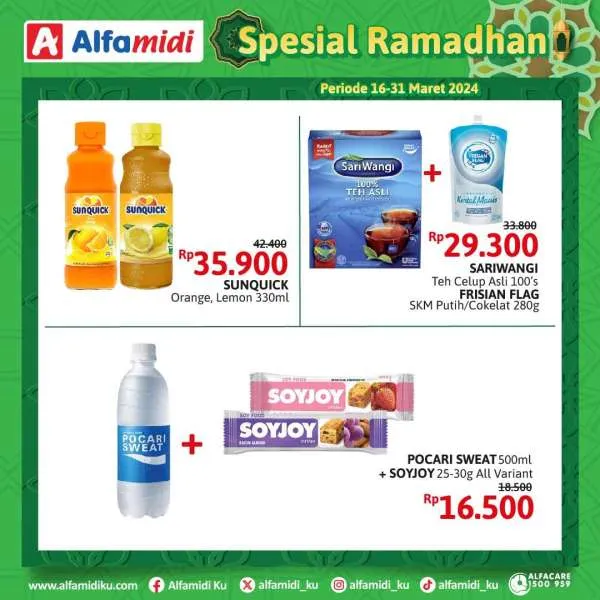 Promo Alfamidi Spesial Ramadhan Periode 16-31 Maret 2024