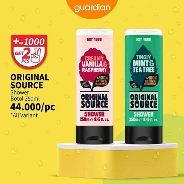 Promo Guardian +1000 Get 2 Pcs Periode s/d 19 Juli 2023