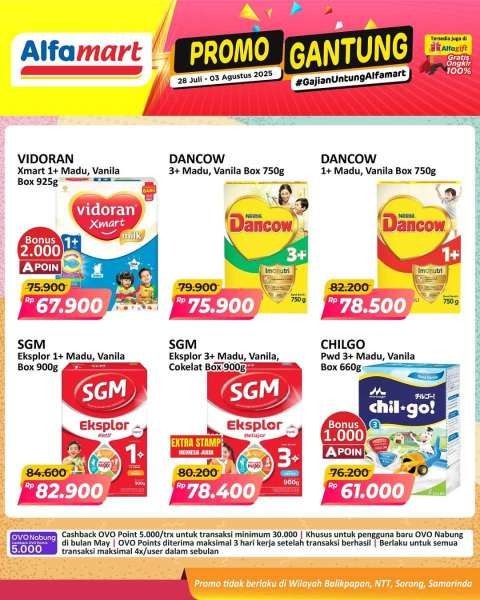 Promo Alfamart Gantung 28 Juli-3 Agustus 2025