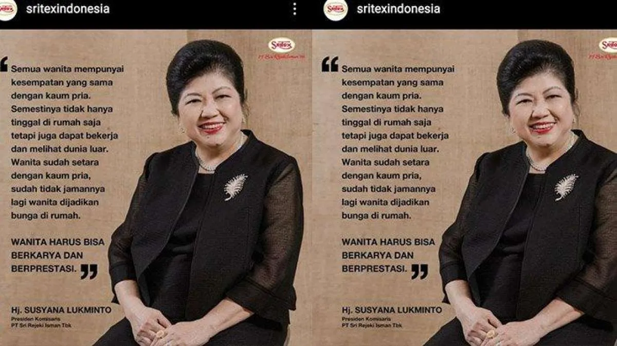 Istri Pendiri Sritex, Susyana Lukminto, Wafat