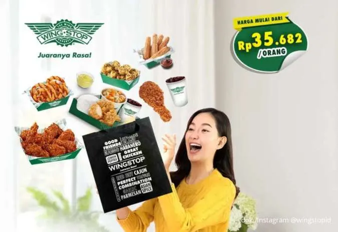 Promo Wingstop Mantapnya Juara November, Sendiri atau Ramean Mulai Rp 35.000-an