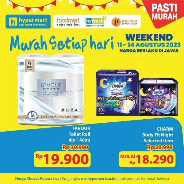 Katalog Promo JSM Hypermart Terbaru 11-14 Agustus 2023