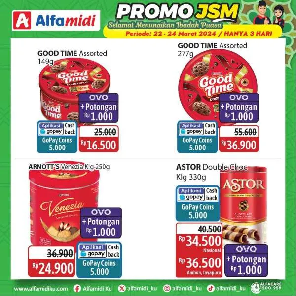 Promo JSM Alfamidi Hanya 4 Hari Periode 21-24 Maret 2024