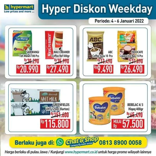Promo Hypermart 4-6 Januari 2022