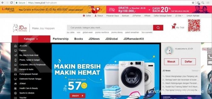 Tidak Hanya di Indonesia, JD.com China Juga Tutup Permanen E-Commerce Thailand
