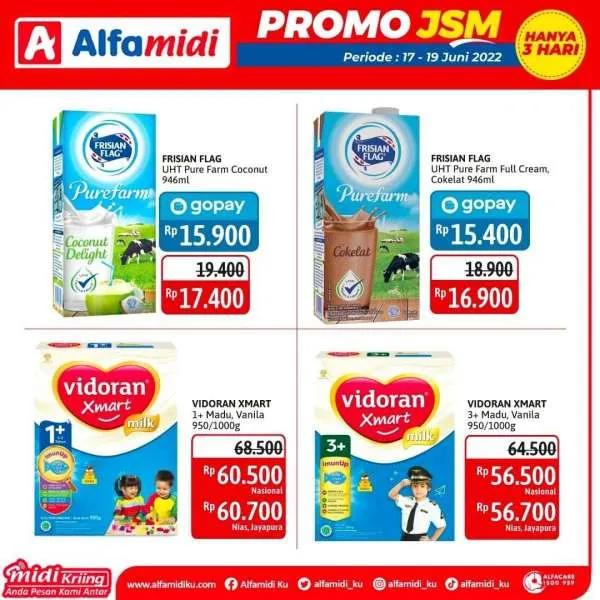 Promo JSM Alfamidi Periode 17-19 Juni 2022