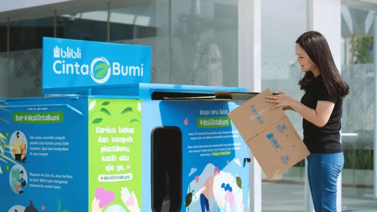 Transaksi Melonjak 80%, Blibli Ajak Pelanggan Berpartisipasi Daur Ulang Sampah
