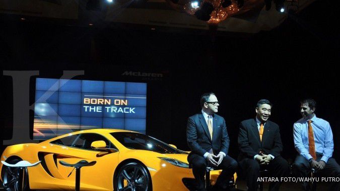 McLaren menderu jalanan Jakarta