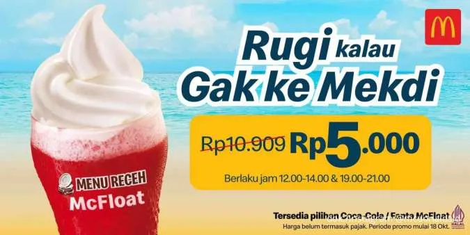 Promo McD McFloat Oktober