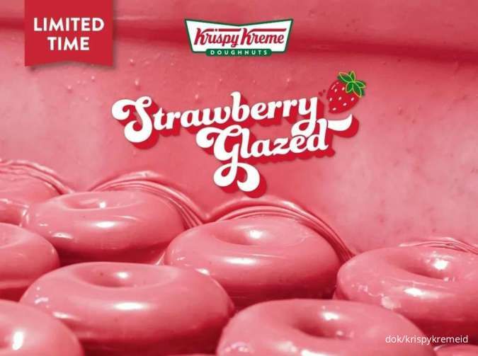 Promo Krispy Kreme 17-20 September 2024, Menu Baru Strawberry Glazed Edisi Terbatas