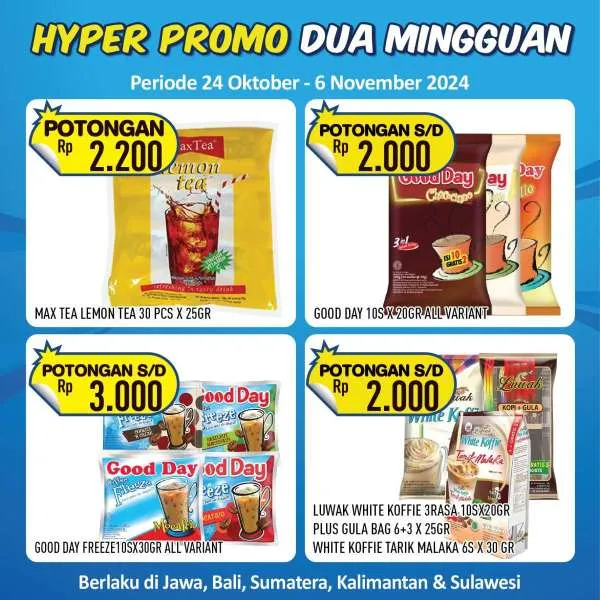 Promo Hypermart Dua Mingguan Periode 24 Oktober-6 November 2024