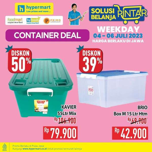 Katalog Promo Hypermart Weekday Terbaru 4-6 Juli 2023