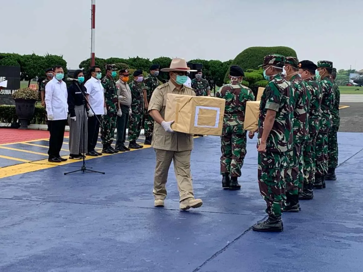Menhan Prabowo apresiasi China karena beri bantuan alkes di tengah pandemi covid-19