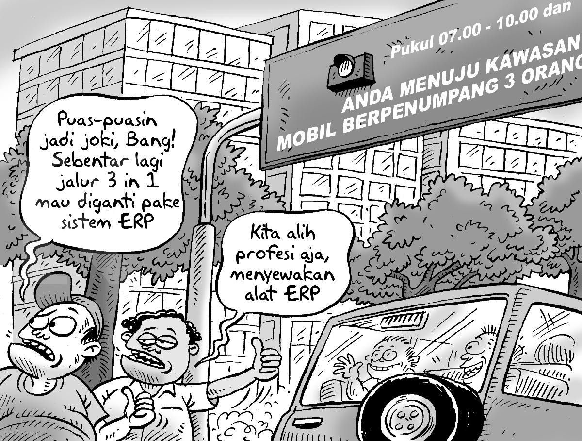 Electronic Road Pricing di Jakarta