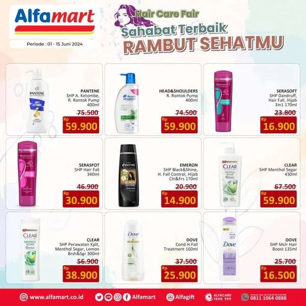 Promo Alfamart Personal Care Fair Periode 1-15 Juni 2024