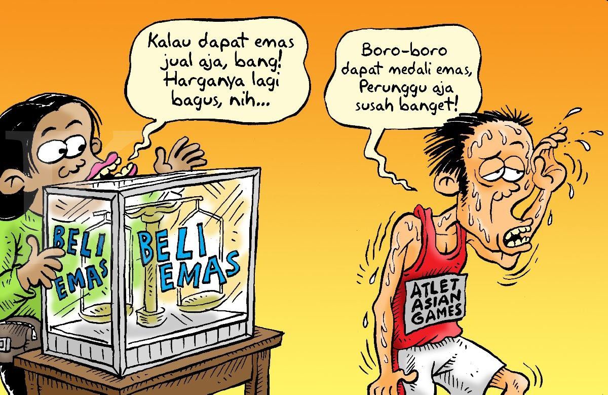  Saat Emas Mahal, Perolehan Mendali Emas Asian Games Minim Sekali