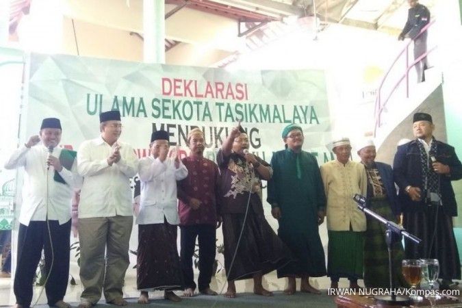Ulama dan santri Kota Tasikmalaya deklarasikan dukung Jokowi-Ma'ruf