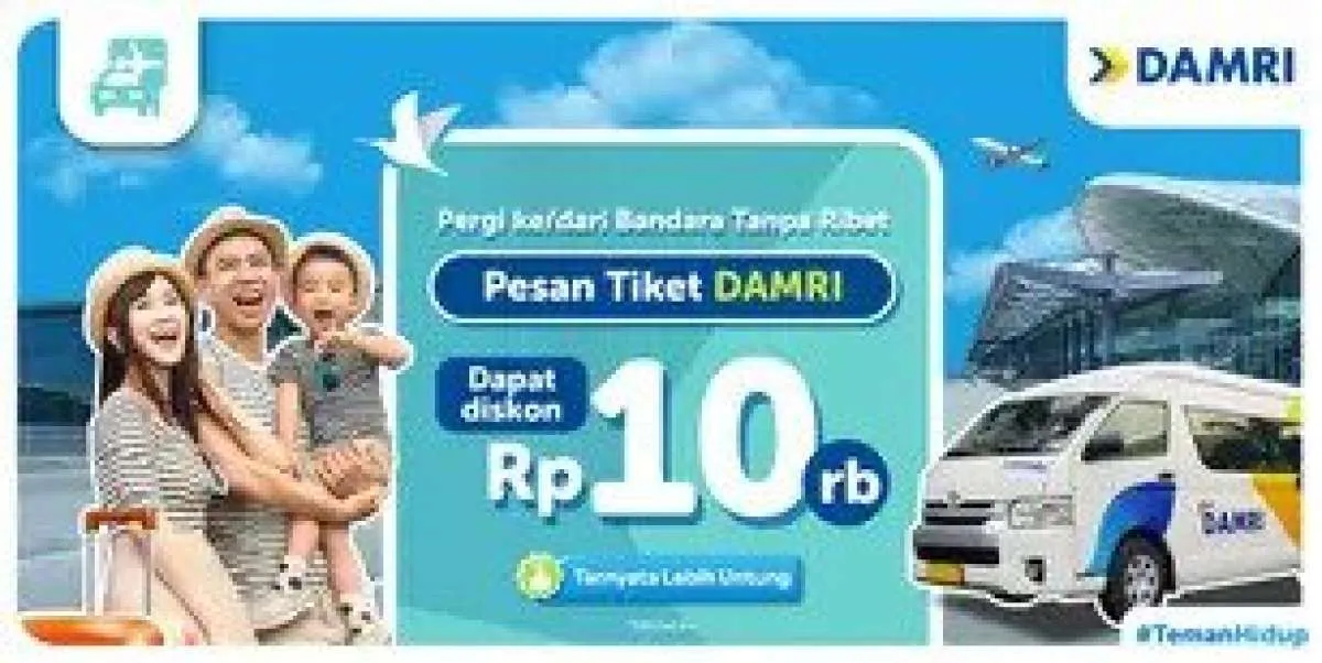 Promo Traveloka Tiket Damri Bandara, Dapatkan Diskon Rp 10.000 hingga 30 November