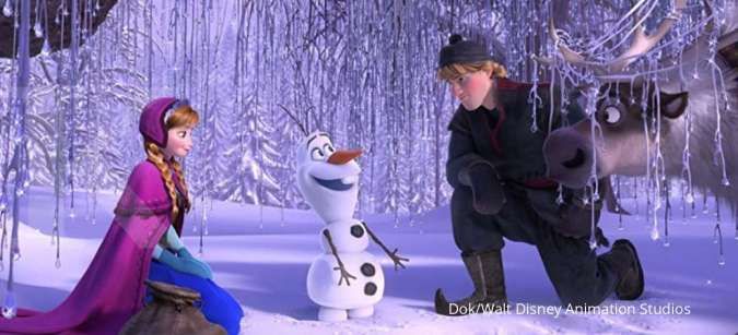 Film Frozen di Disney+ Hotstar Indonesia. 