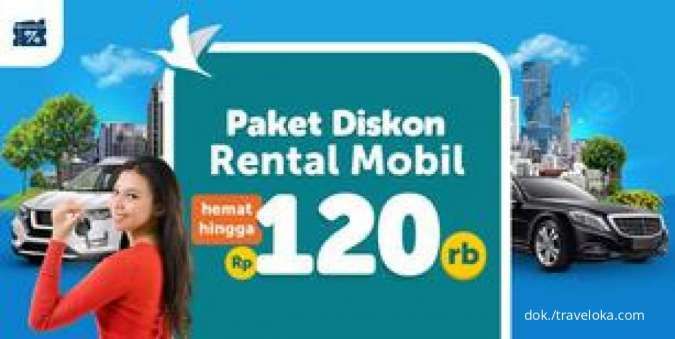 Promo Rental Mobil Traveloka, Diskon Hemat hingga Rp 120.000