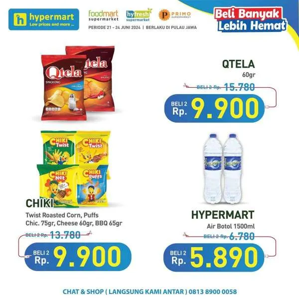 Promo Hypermart Beli Banyak Lebih Hemat Periode 21-24 Juni 2024