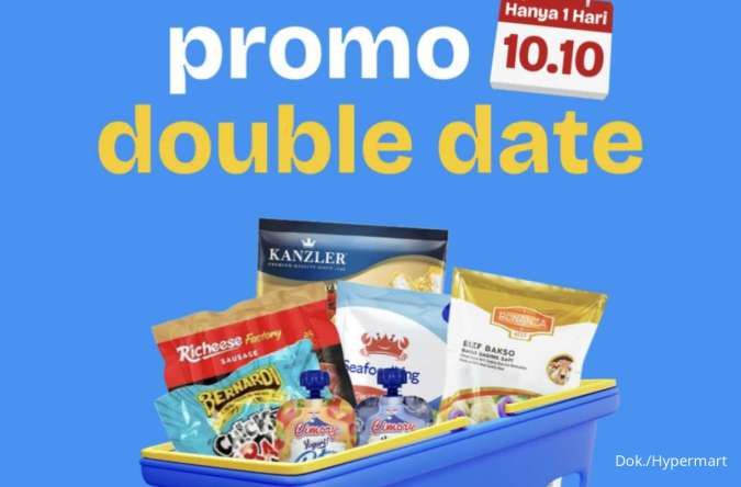 Promo 10.10 Hypermart Periode 10 Oktober 2025, Beli 1 Gratis 1 Es Krim Aice Box