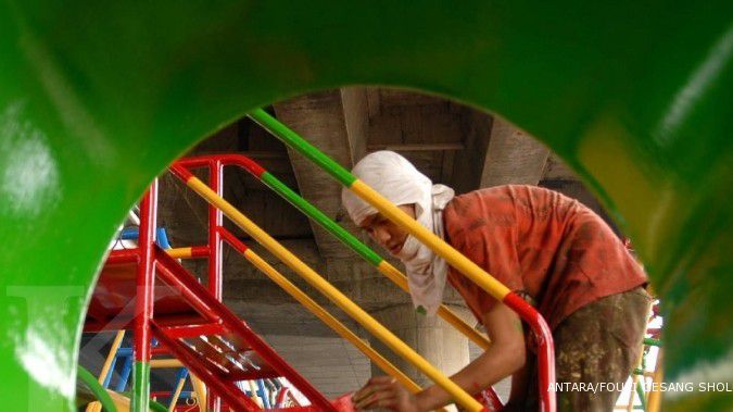 Kontainer bekas untuk bermain anak, kenapa tidak?