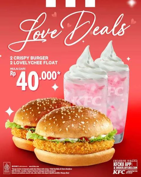 Promo KFC Hemat Love Deals