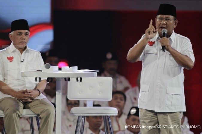 Hitung cepat SMRC: Prabowo-Hatta unggul sementara