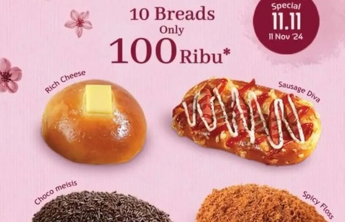 Promo 11.11 di J.CO dan Mako Bakery 11 November 2024, Harga Spesial Hanya Hari Ini