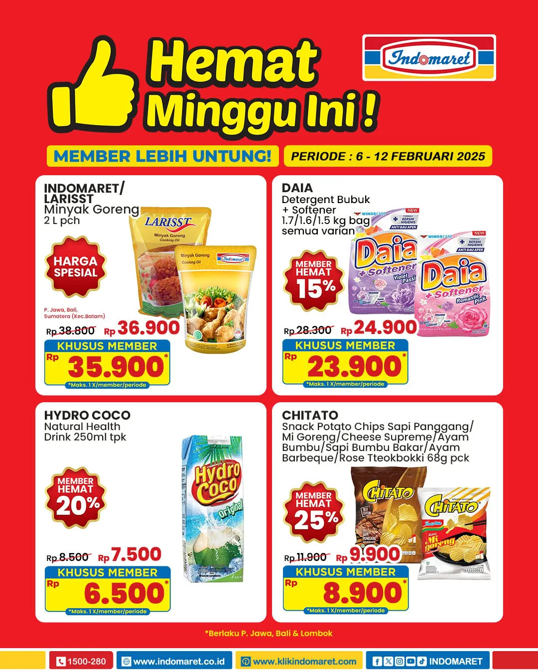 Promo Indomaret 6-12 Februari 2025 Hemat Minggu Ini