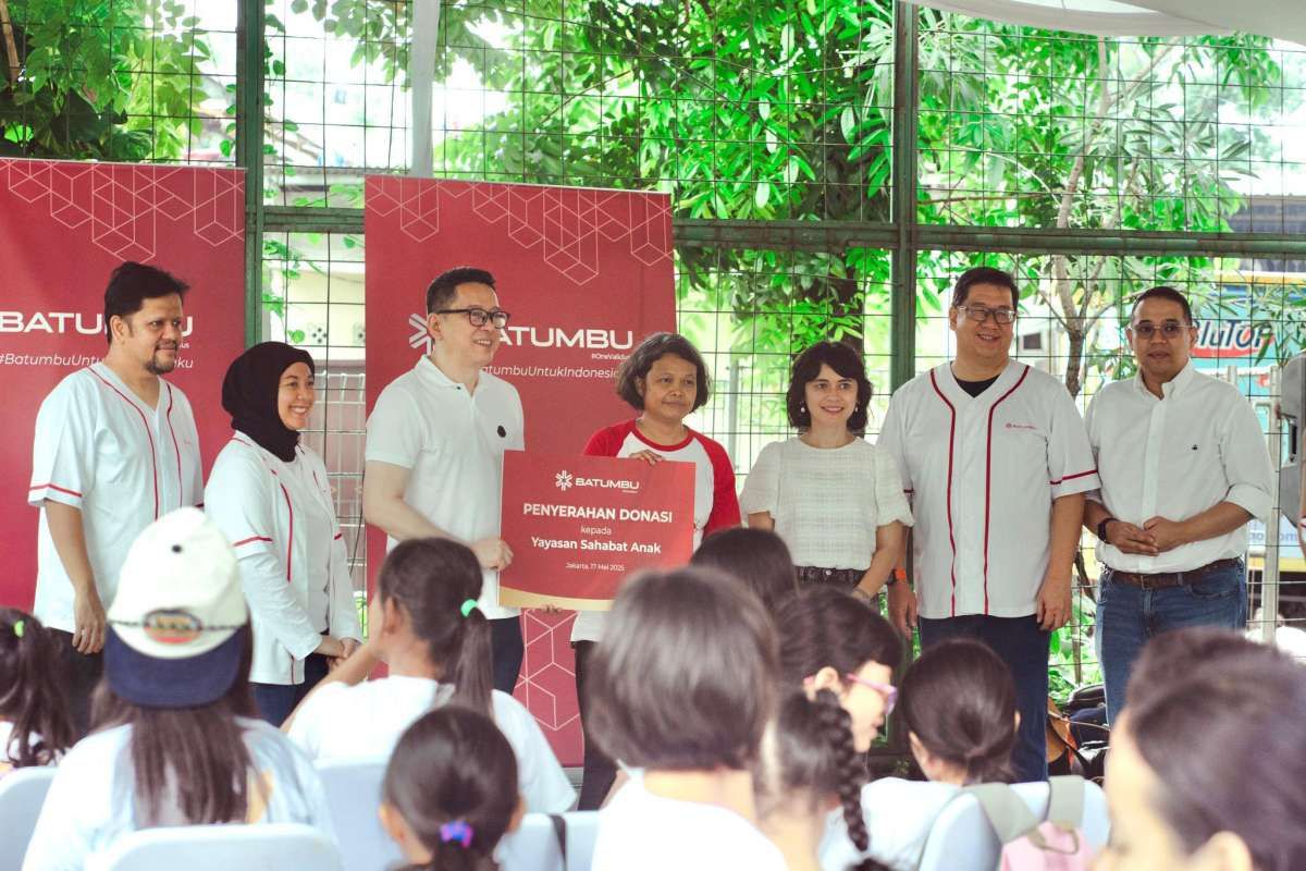 HUT ke-7, Batumbu beri Donasi Dukung Pendidikan Anak
