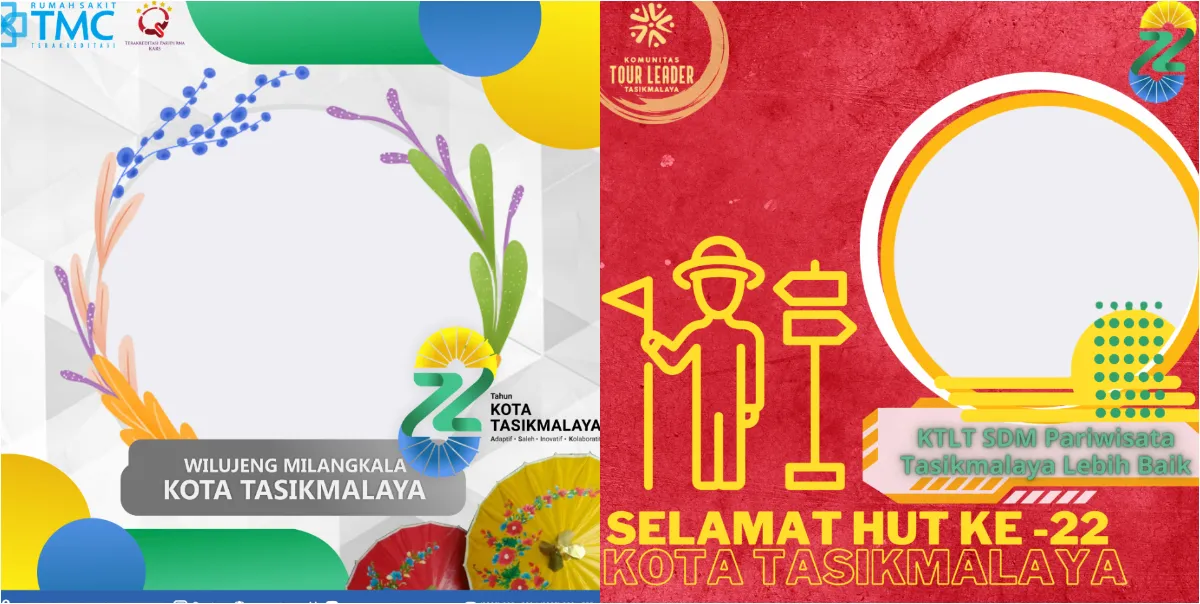 10 Twibbon HUT Kota Tasikmalaya 2023, Simpan dan Bagikan Bingkai Fotonya 