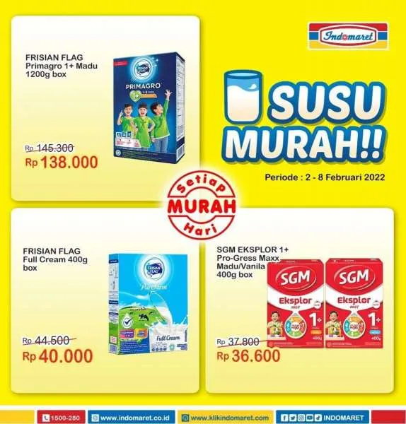 Promo Indomaret Super Hemat Periode 2-8 Februari 2022