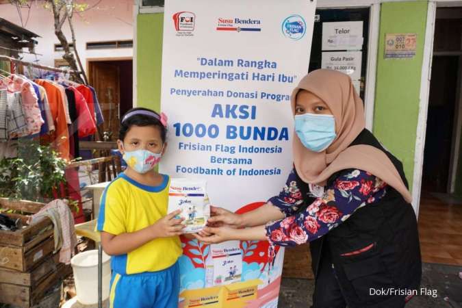 Gaet Foodbank of Indonesia, Frisian Flag beri akses produk bergizi ke 50.000 balita