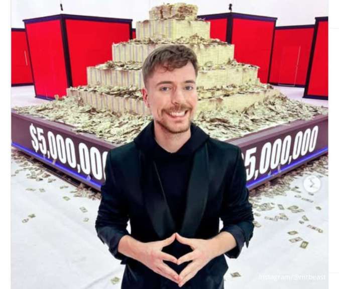 Punya Kekayaan Bersih US$ 1 miliar, Begini Kerajaan Bisnis YouTuber, MrBeast