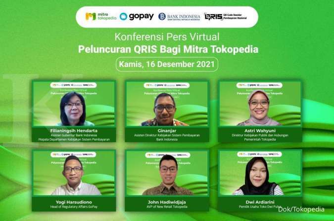 Non-Cash Acceleration, Tokopedia and GoPay QRIS Implementation at ...