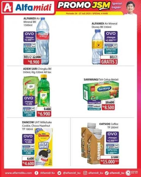 Promo JSM Alfamidi Spesial Gajian Periode 24-27 Juli 2025