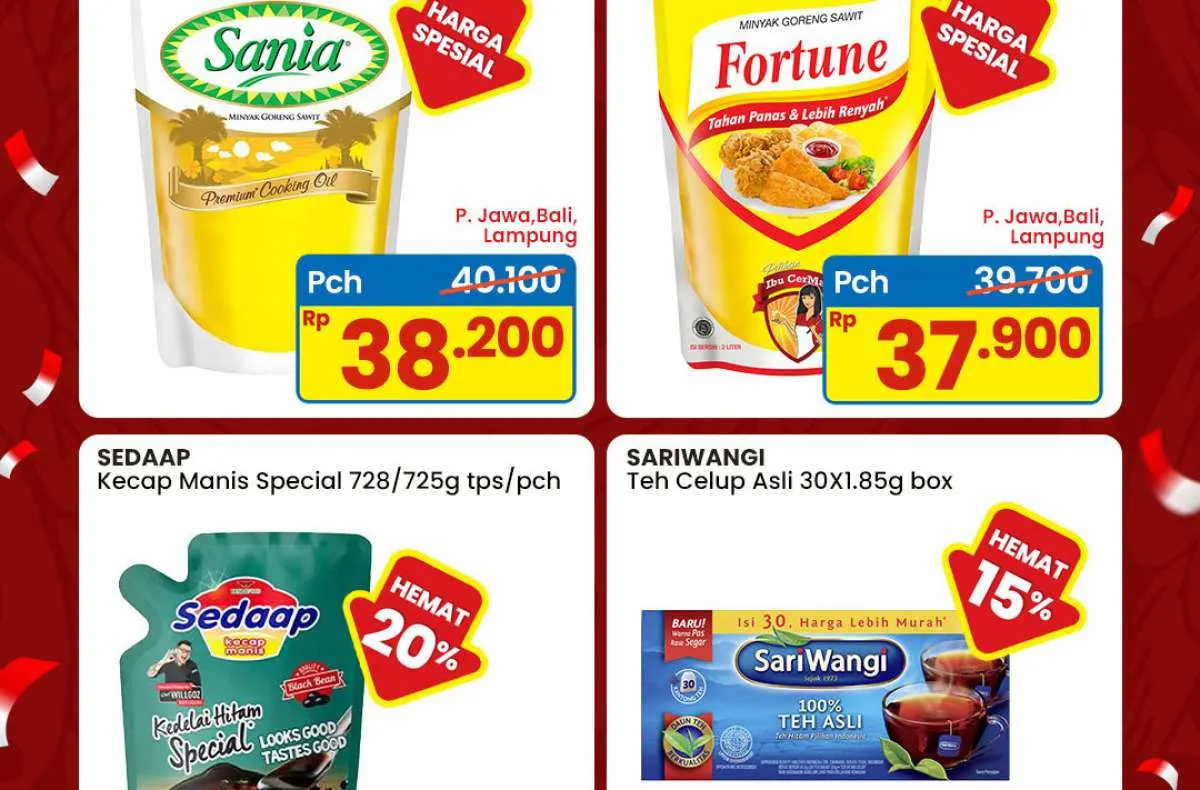 Promo Indomaret 7-13 Agustus 2025, Minyak Goreng dan Kecap Hemat Minggu Ini
