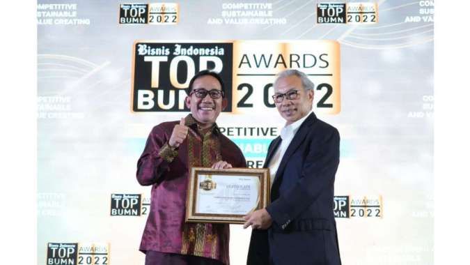 PTBA Borong 3 Penghargaan di ajang Top BUMN Awards 2022