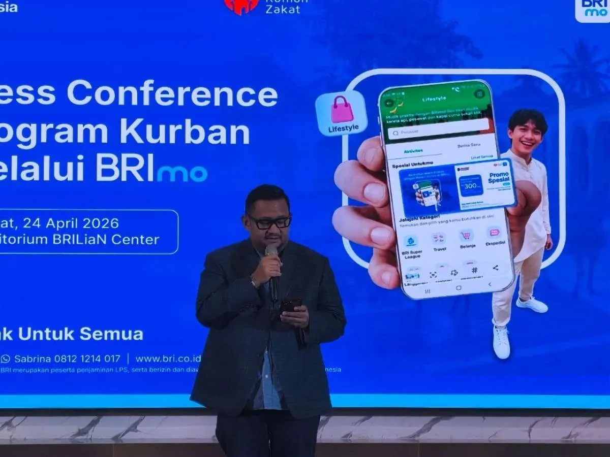 BRI Bekerja Sama dengan Rumah Zakat, Hadirkan Fitur Kurban di Aplikasi BRImo