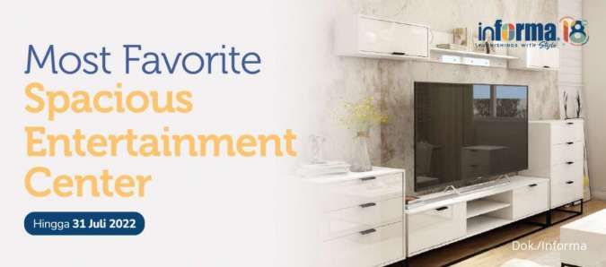 Katalog Promo Informa Spesial Kabinet TV, Mulai dari Rp 6 Jutaan!