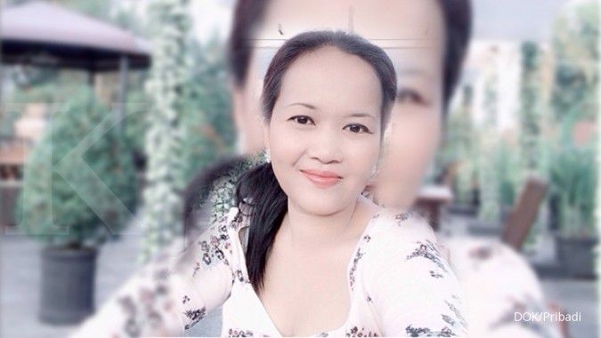 Vielga besar berkat kebaya bordir