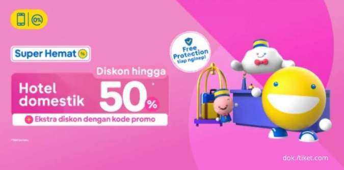 Promo Tiket.com 5-23 Maret 2022, Diskon Hotel Superhemat Domestik Pilihan s.d 50%