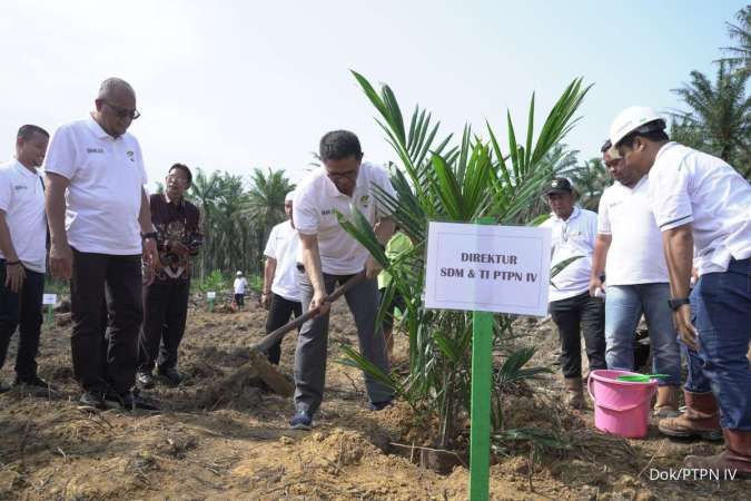 PTPN IV Regional I Realisasi 744,93 Ha Lahan Peremajaan Sawit Rakyat Sampai Juli 2024