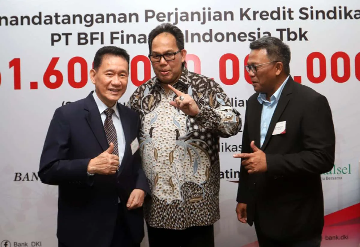 Bank DKI Pimpin Penyaluran Kredit Sindikasi Rp1,6 Triliun ke BFI Finance