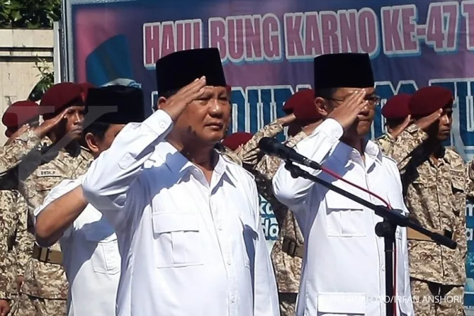 Gerindra's VP list also down to five 